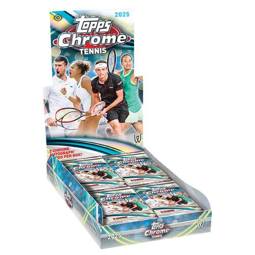 Topps chrome tennis 2025 - tennis,