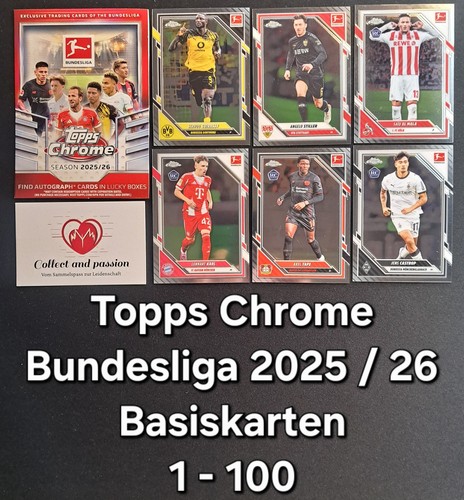 Topps chrome bundesliga 2025 - topps,