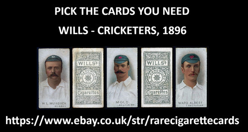 Wills cricketspieler 1896 - -,