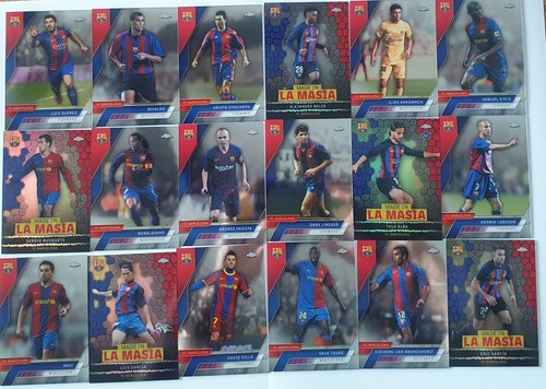 Topps barcelona chrome - barcelona,