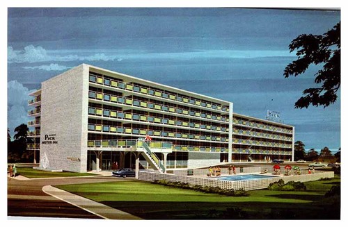 Atlanta postcard albert - atlanta, ga