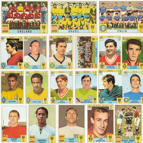 1970 panini world cup mexico - world,